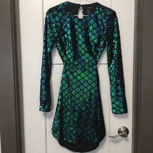 NWOT Sequin Mermaid Dress